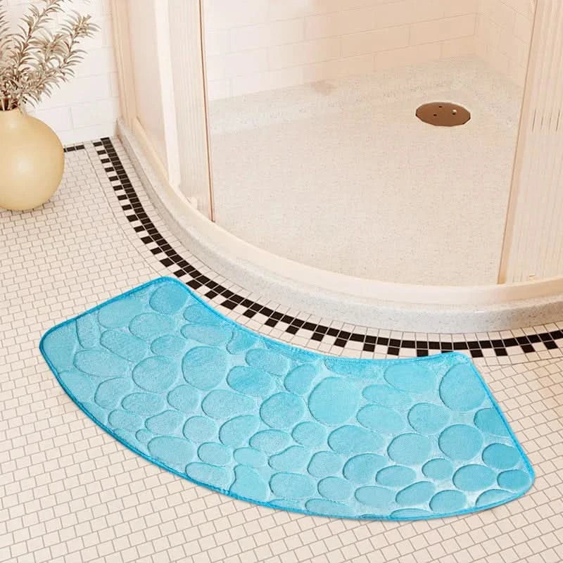 BowLift | Curved Non-Slip Bathroom Mat with Ergonomic Design
