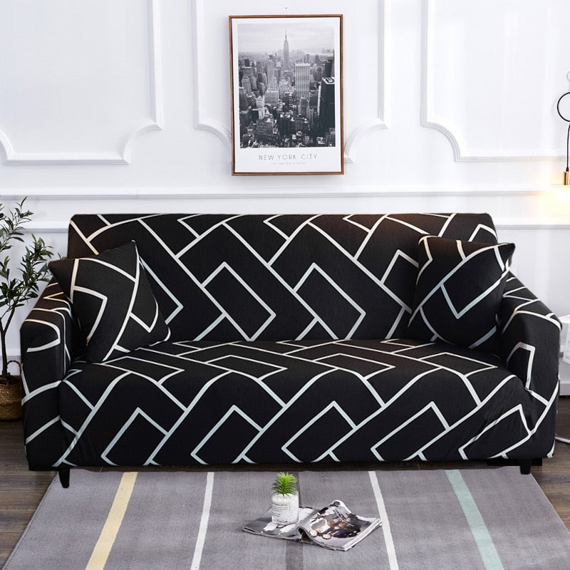 BowLift | Modern Non-slip Colorful Elastic Sofa Cover
