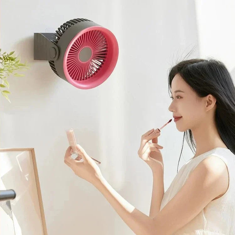 BowLift | Brisano Mini Fan | 3600 mAh Battery | 4 Levels & USB | Compact & BPA-free