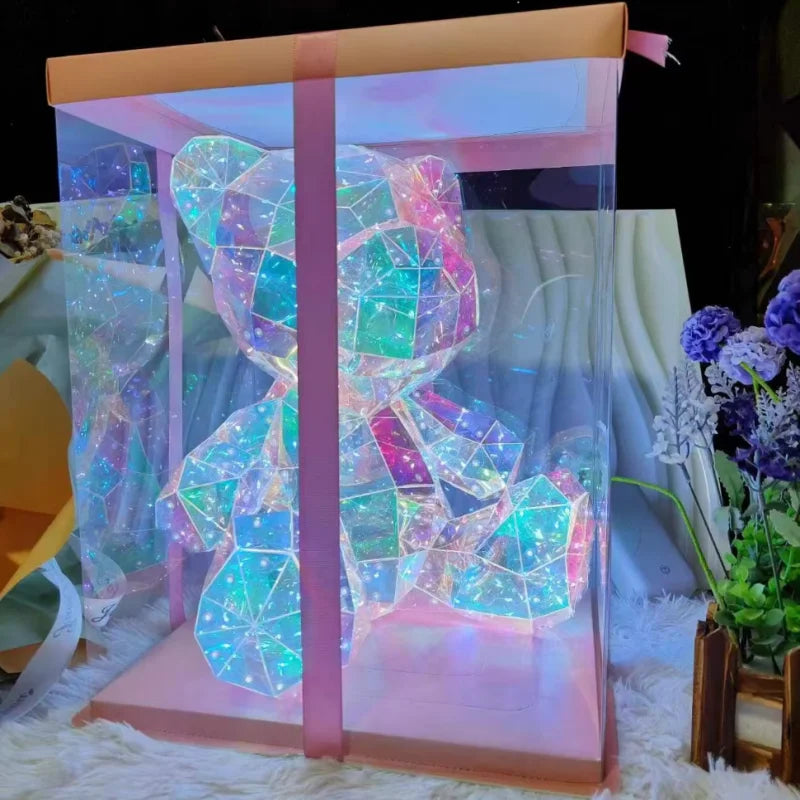 BowLift | Colorful Glowing Teddy Bear