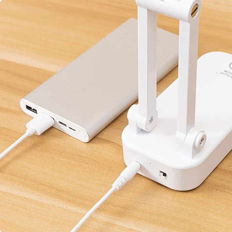 BowLift | Solar LED Table Lamp | Foldable & Dimmable | USB Rechargeable | Eye-Friendly & Modern