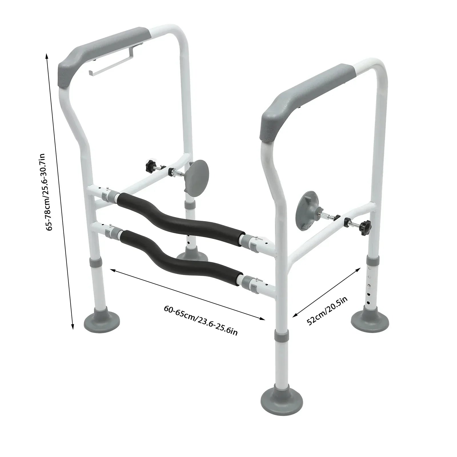 BowLift | Height-adjustable Toilet Senior Care Comfort Safety Rails
