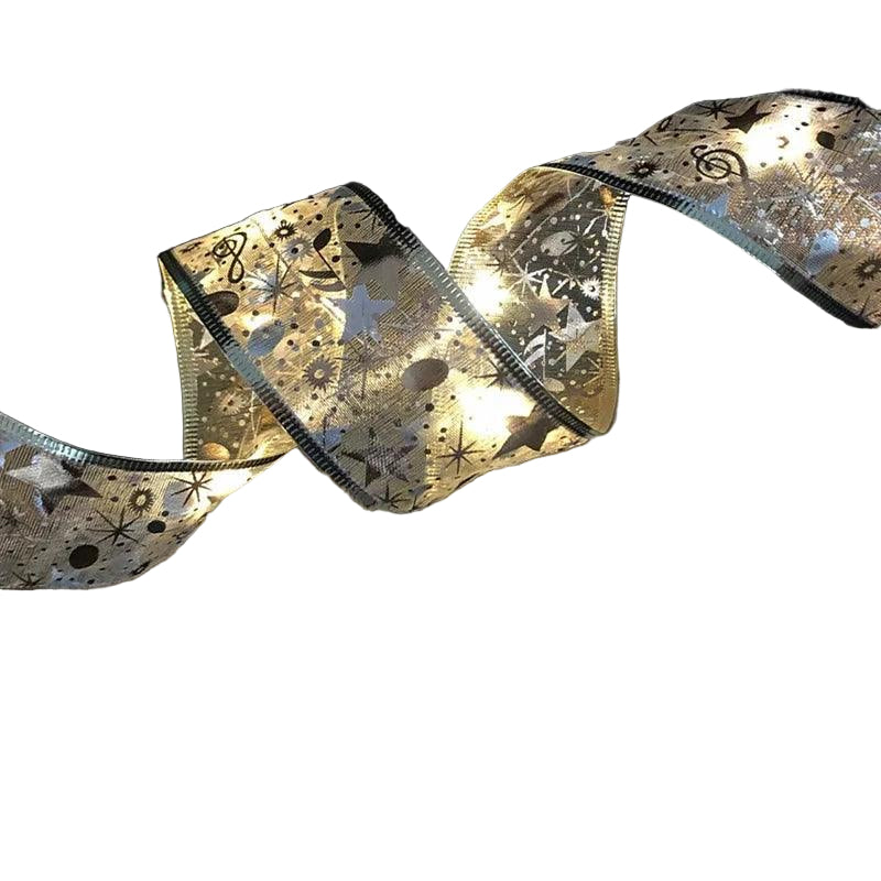 BowLift | Glowing LED Ribbon Pattern Elegant Christmas Decoration