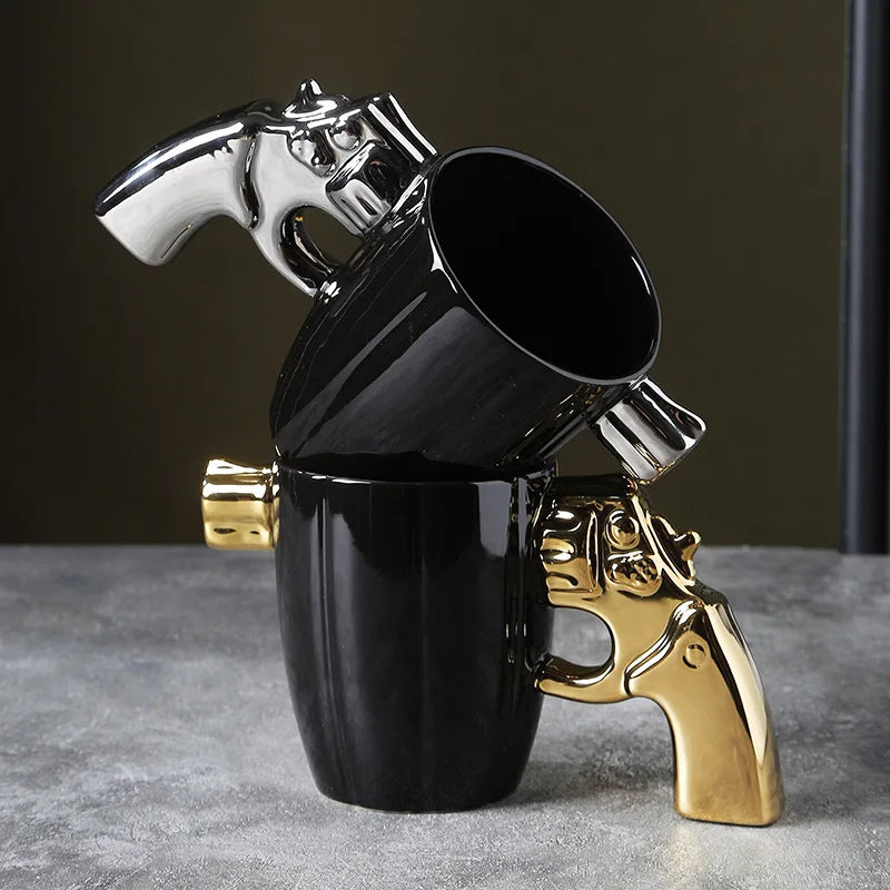 BowLift | Revolver Grip Coffee Mug