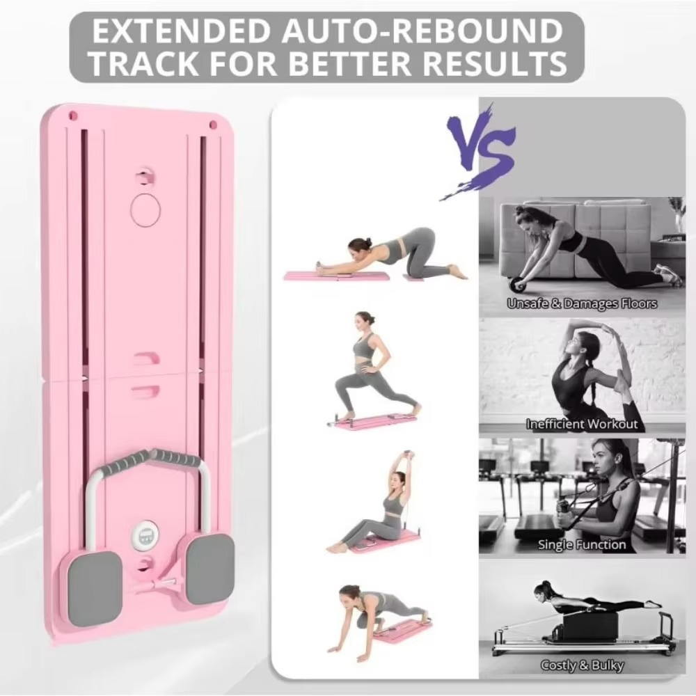 BowLift | Complete Body Workout Board with Adjustable Resistance and Automatic Rebound