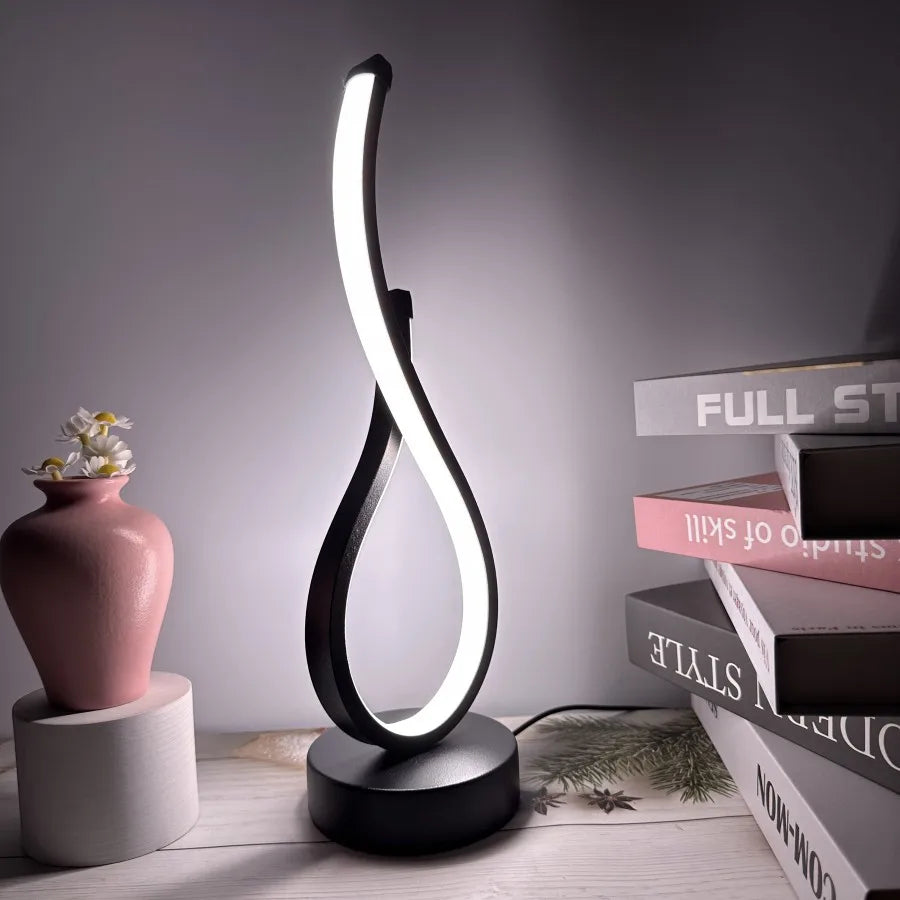BowLift | Lumoara LED Table Lamp | Dimmable | 3 Light Colors | Modern Design