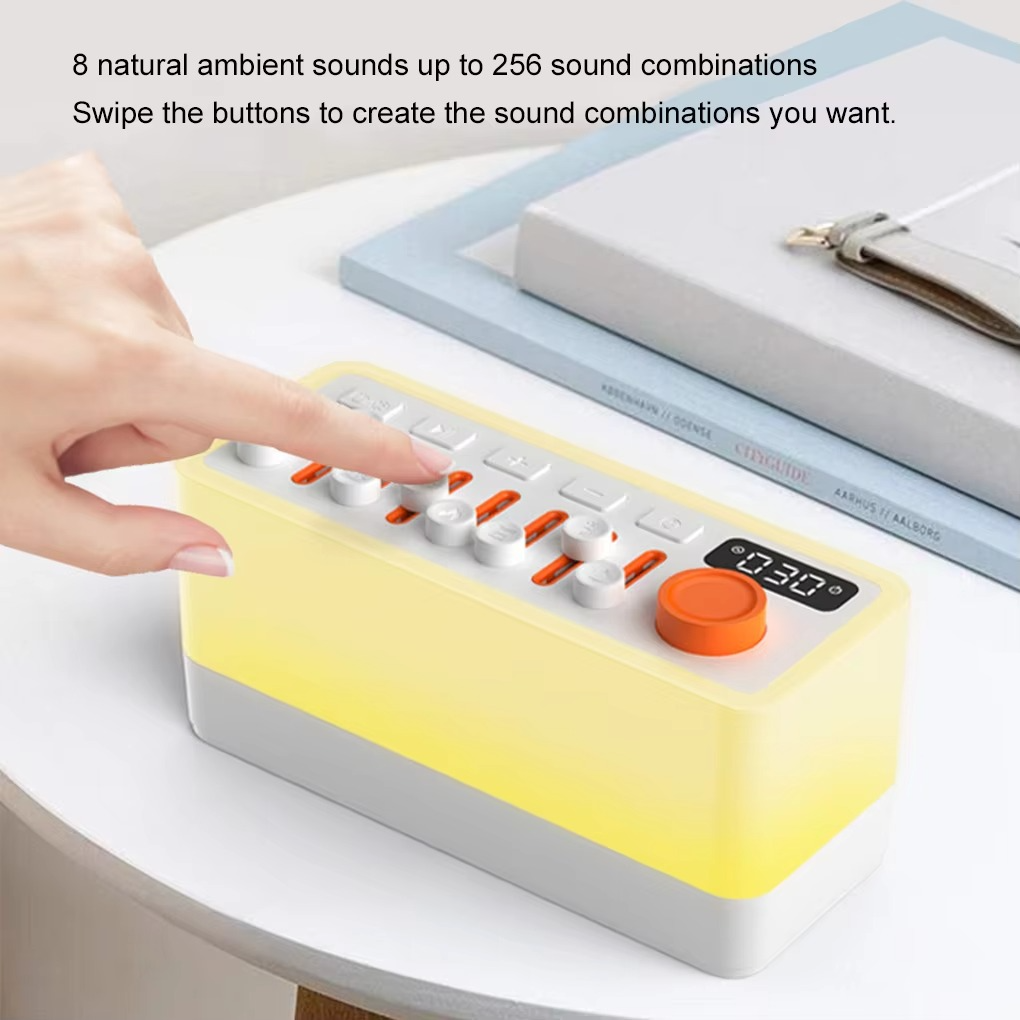 BowLift | Smart Sleep Sound Machine with RGB Night Light and Bluetooth Speaker