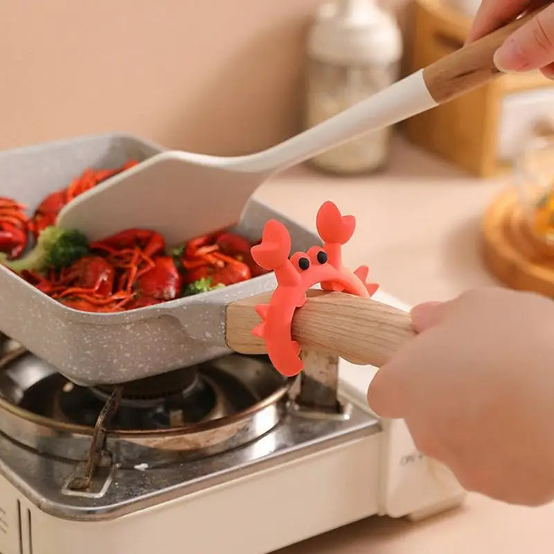 BowLift | Cute Crab Spoon Rest Holder