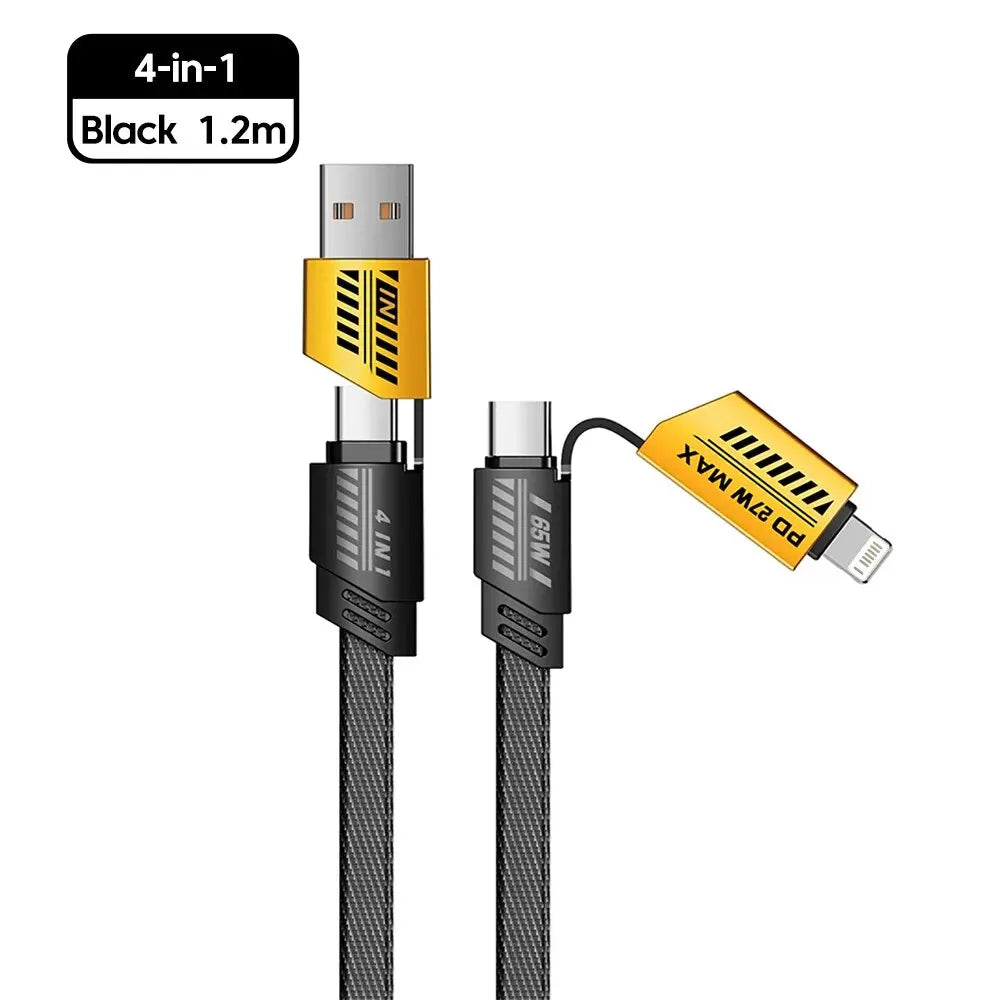 BowLift | Ultra Strong 4 in 1 Fast Charge Data Cable