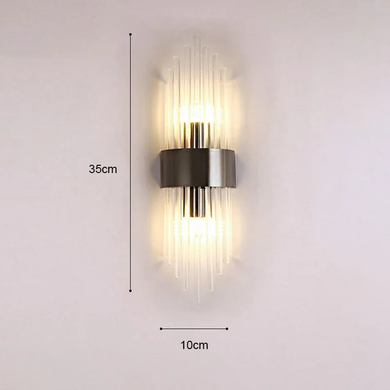 BowLift | GoldenLuxe Elegant LED Wall Lamp | Luxurious Design in Gold | Stylish Wall Lighting