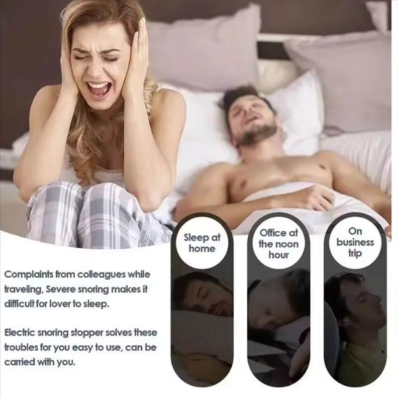 BowLift | Adjustable Electric Anti Snoring Device with Custom Airflow