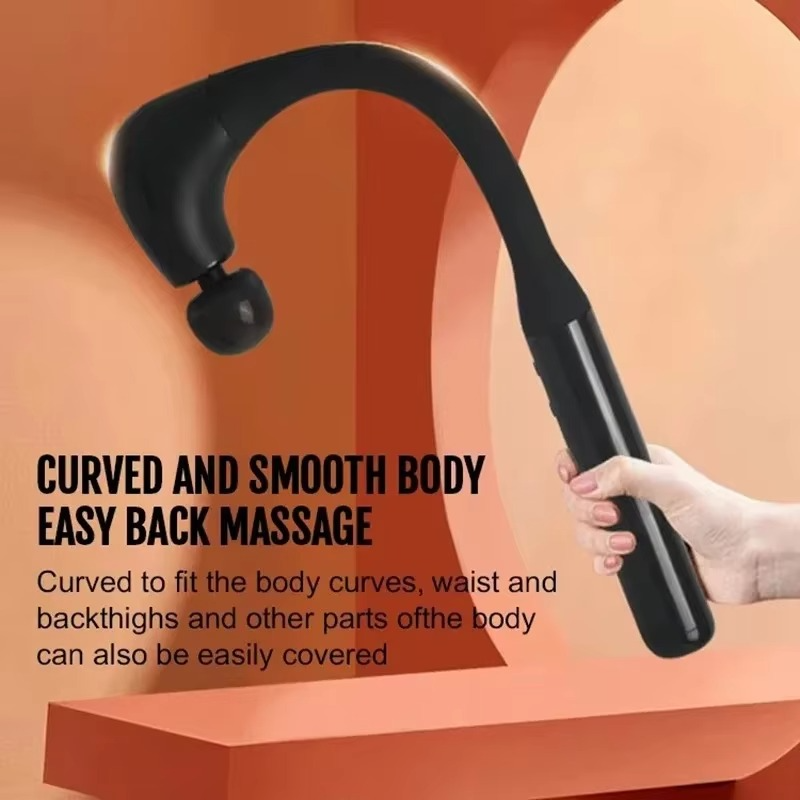 BowLift | 2025 Curved Smart Electric Massage Gun - Handheld Deep Tissue Massager