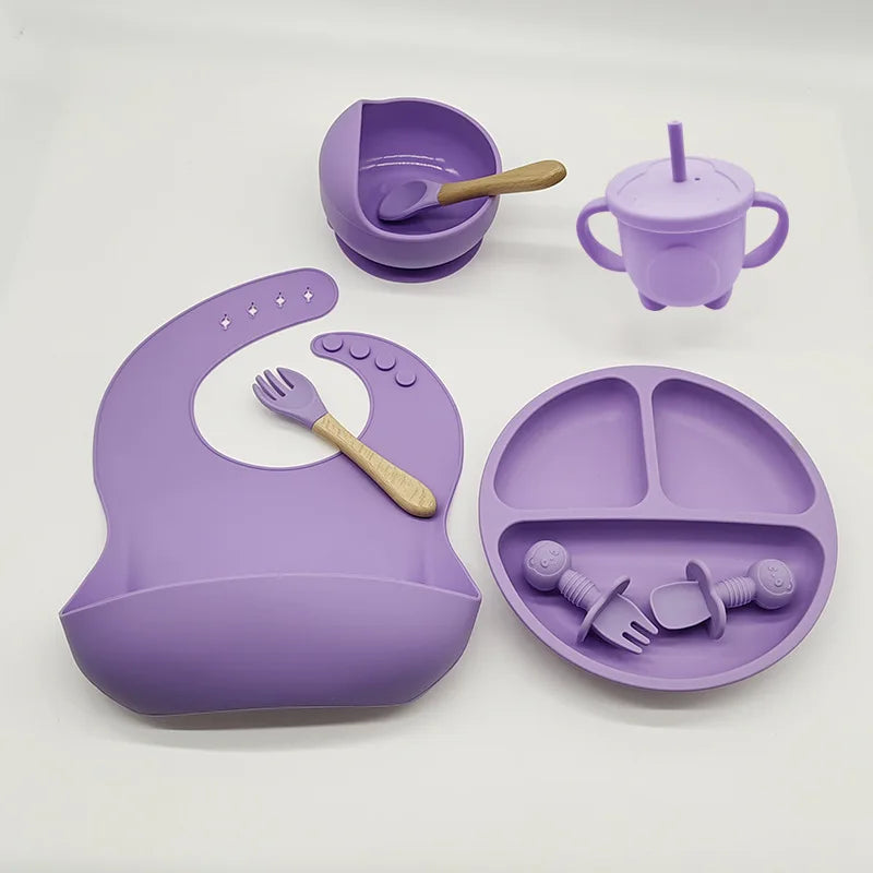 BowLift | Silicone Feeding Set for Babies in a Stylish Edition