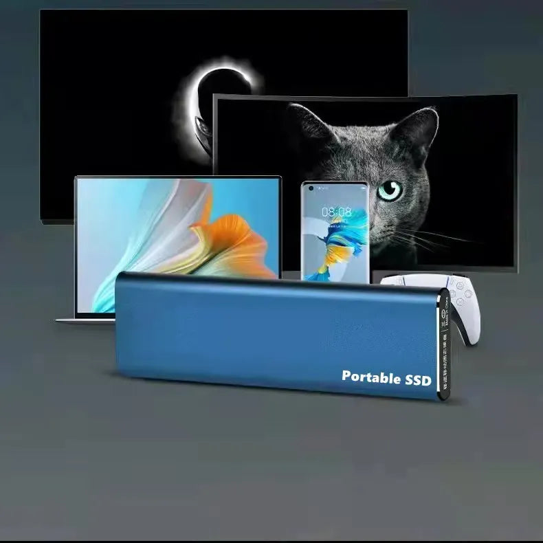 BowLift | External SSD Portable USB Storage Drive Metal