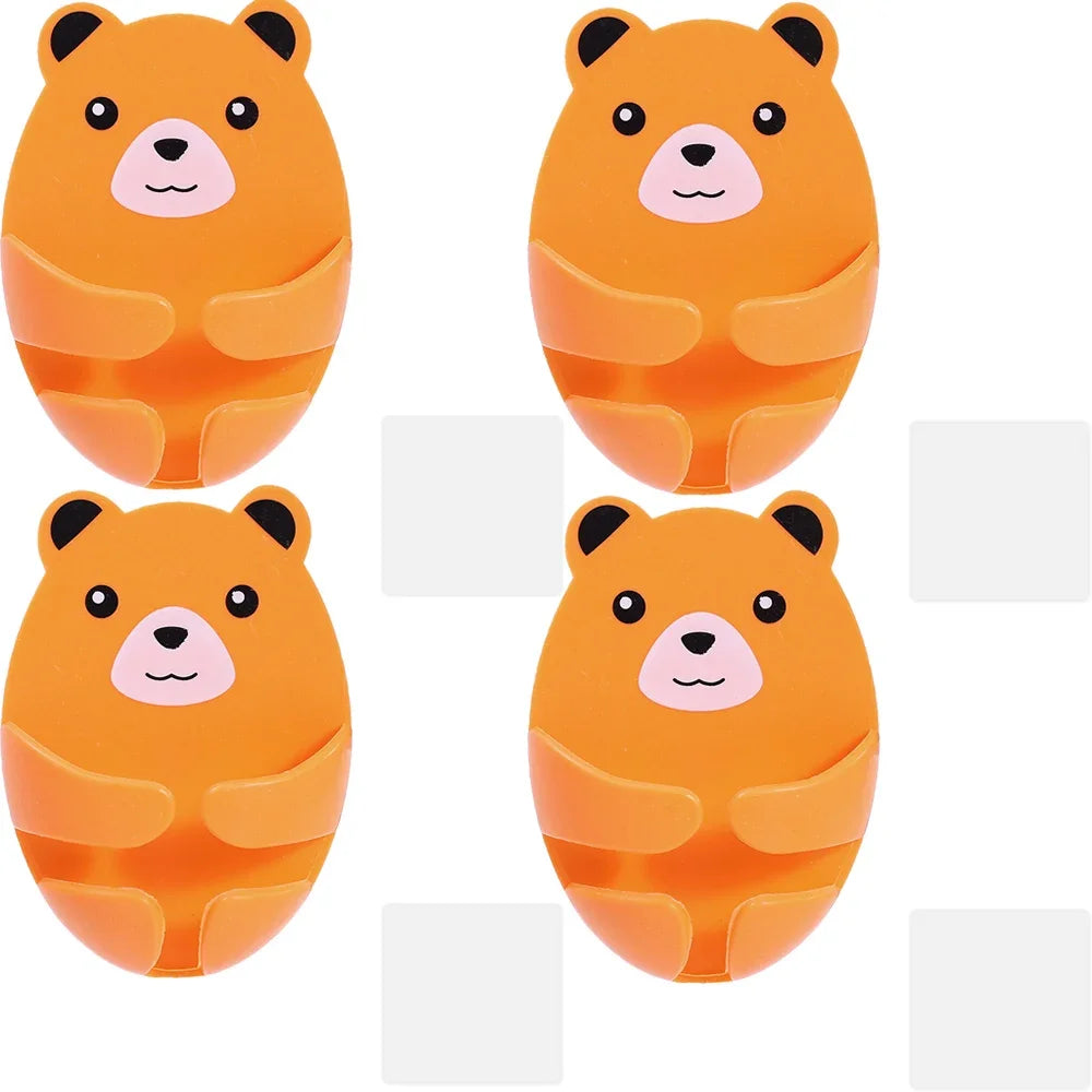 BowLift | Bear Hug Self-Adhesive Wall Plug Holder