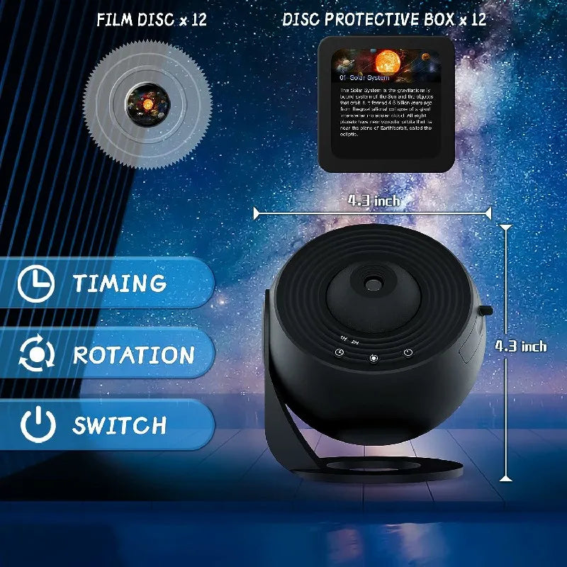 BowLift | 360° Planetarium Projector | Improved Relaxation and Stress Relief