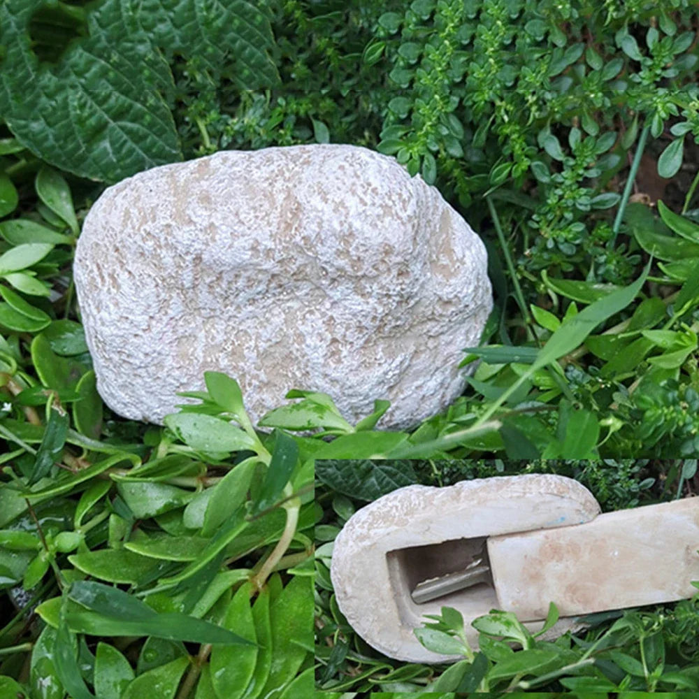 BowLift | Hidden Stone Design Garden Security Box