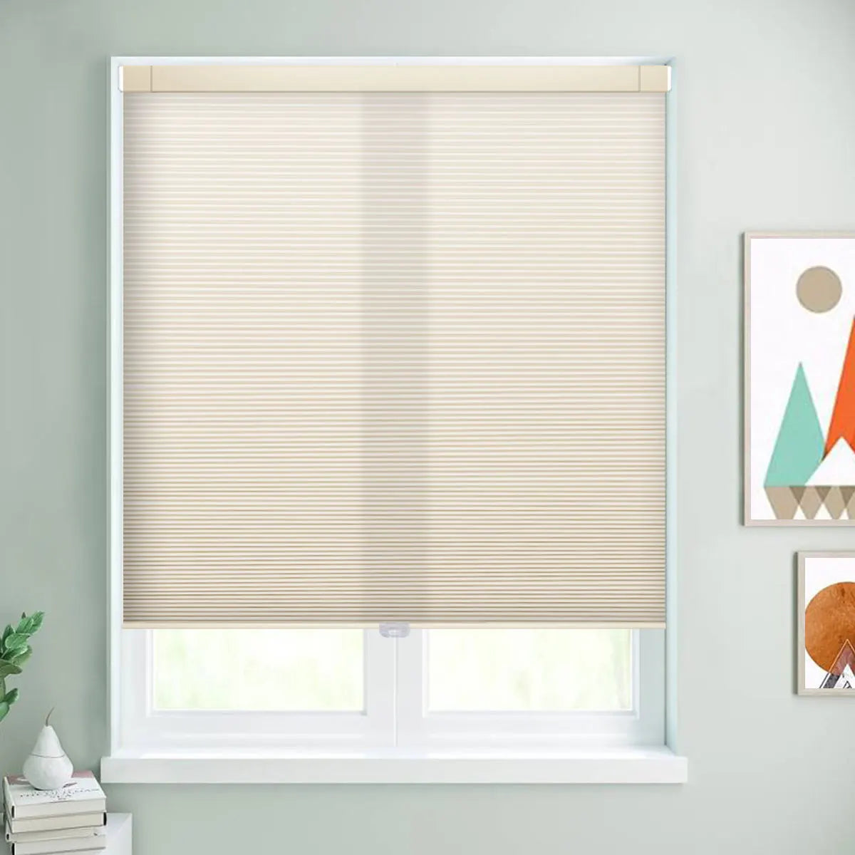 BowLift | Blackout No-Drill Cordless Honeycomb Blinds