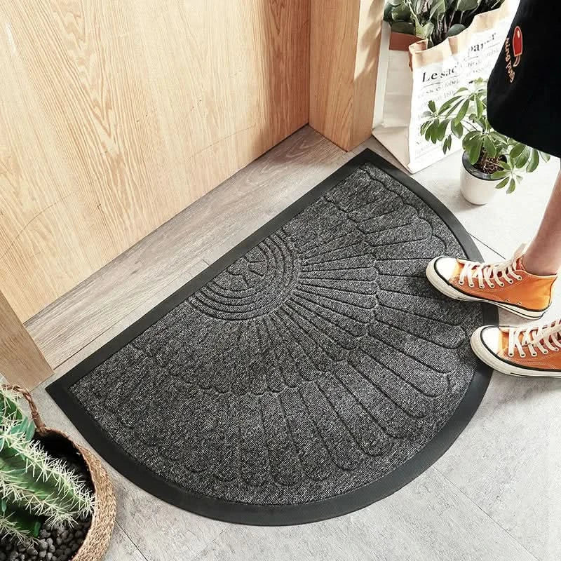 BowLift | Half-Round Non-Slip Rubber Indoor Door Mat – Outdoor Ready