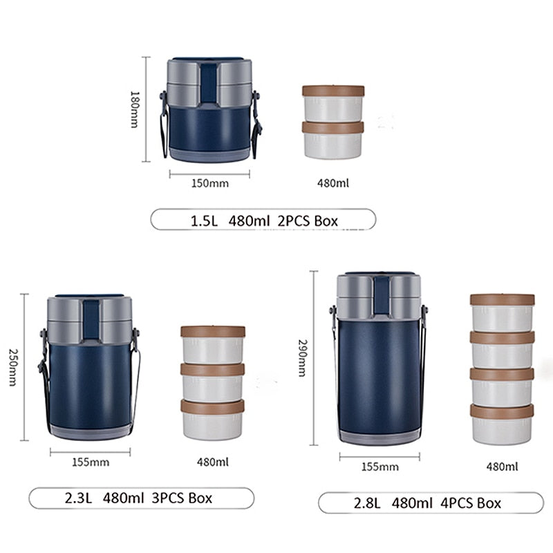 BowLift | Meal Keeper Stainless Steel Lunch Box