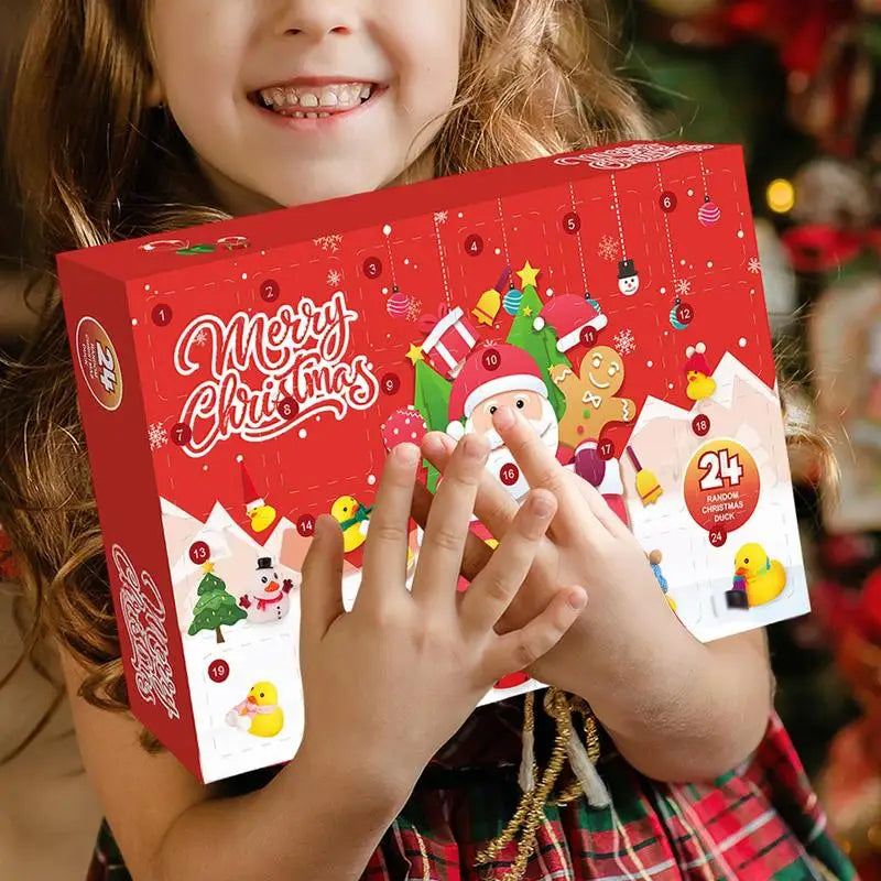 BowLift | DuckMagic – Adventskalender 2025 met 24 Rubber Eenden – Kersteditie