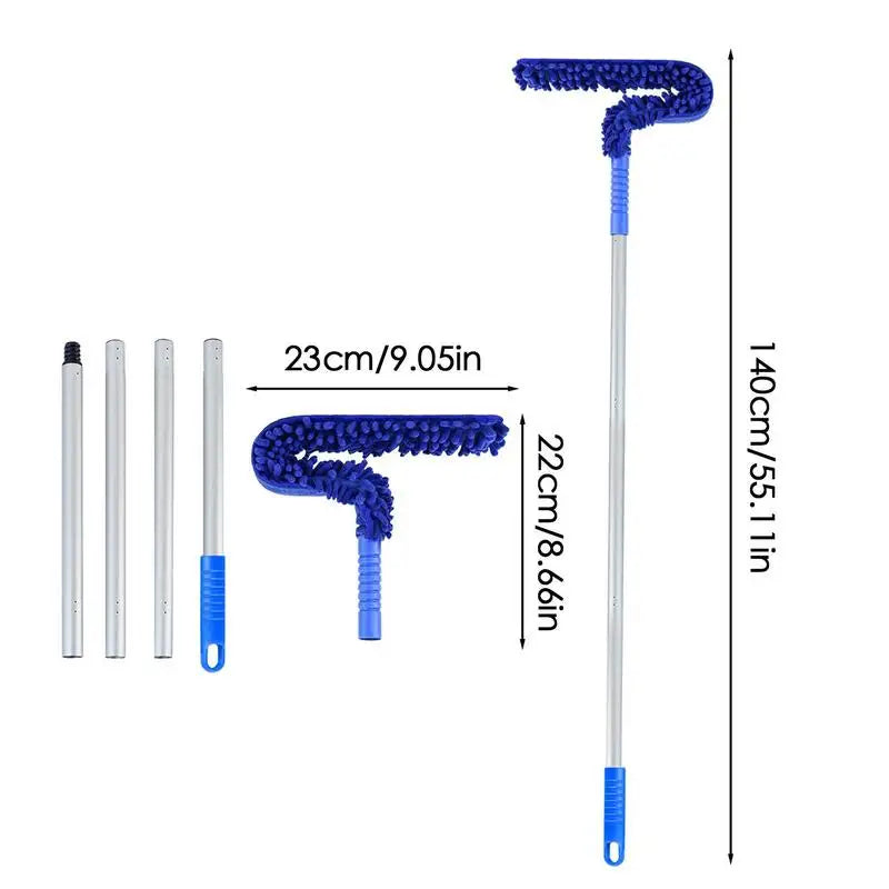BowLift | Long-Arm Microfiber Adjustable Ceiling Fan Cleaner