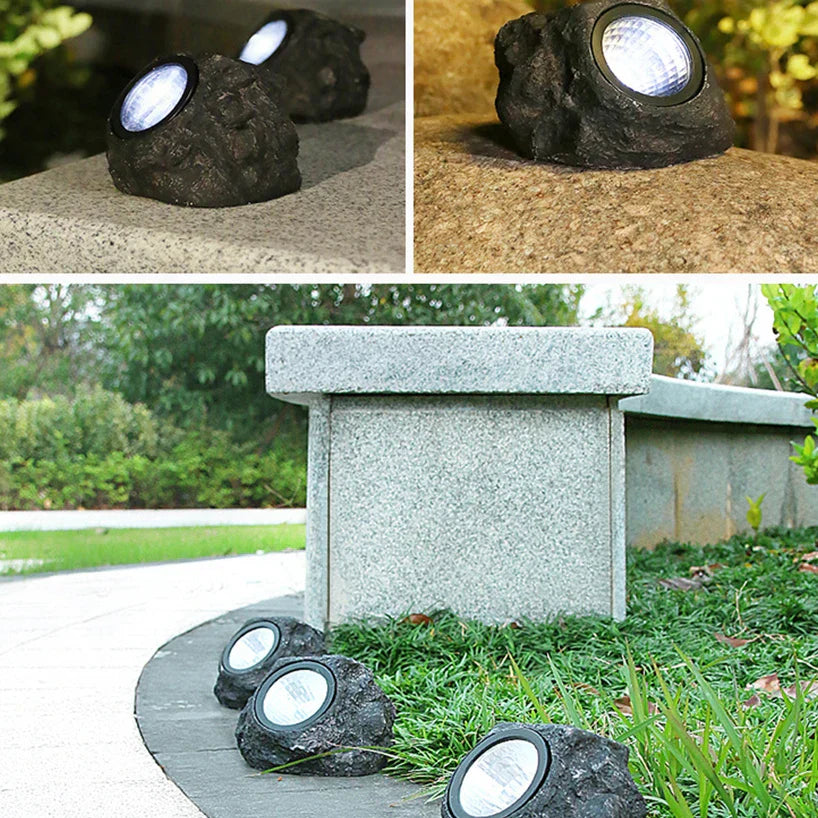 BowLift | Waterproof Outdoor Solar Rock Spotlight Lamps
