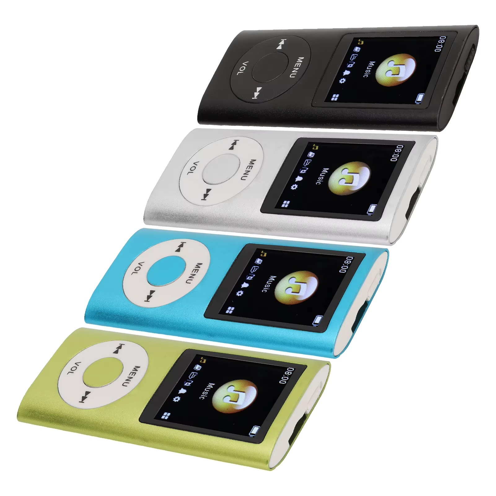 BowLift | Compact High-Resolution 1.8" LCD MP3 Player
