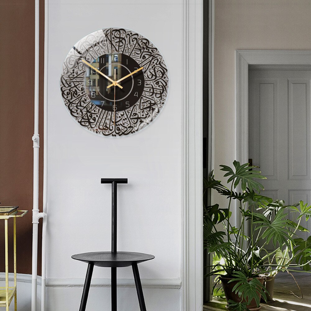 BowLift | IslaGlow - Contemporary Islamic Acrylic Clock