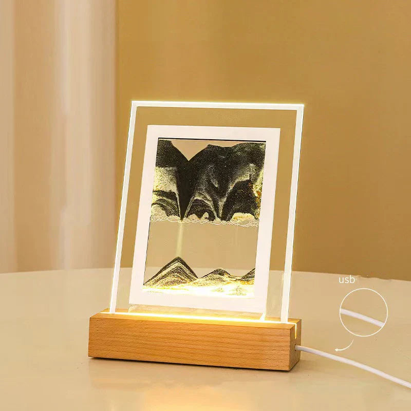 BowLift | Sand Art LED Quicksand Artistic Table Lamp