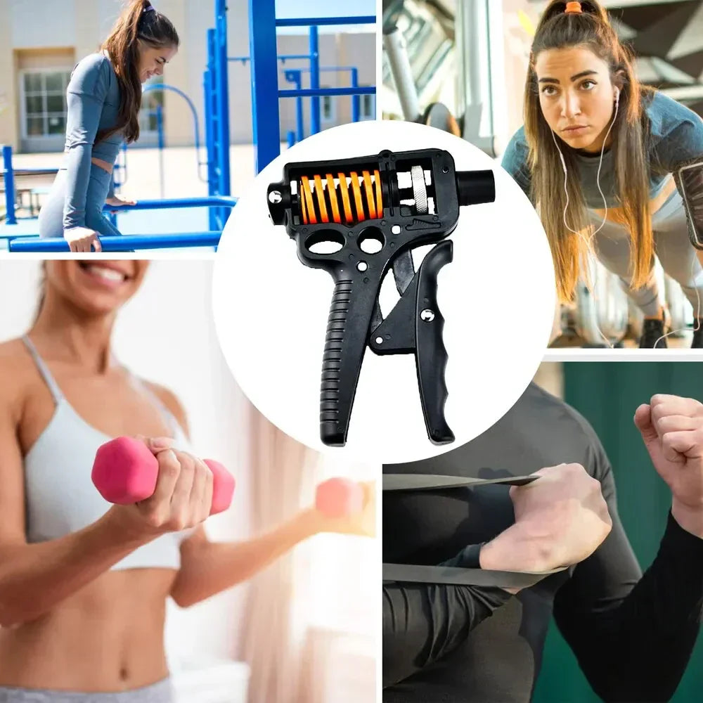 BowLift | Adjustable 5-165kg Heavy Grip Strengthener - Finger Expander for Arm, Wrist, and Forearm Training