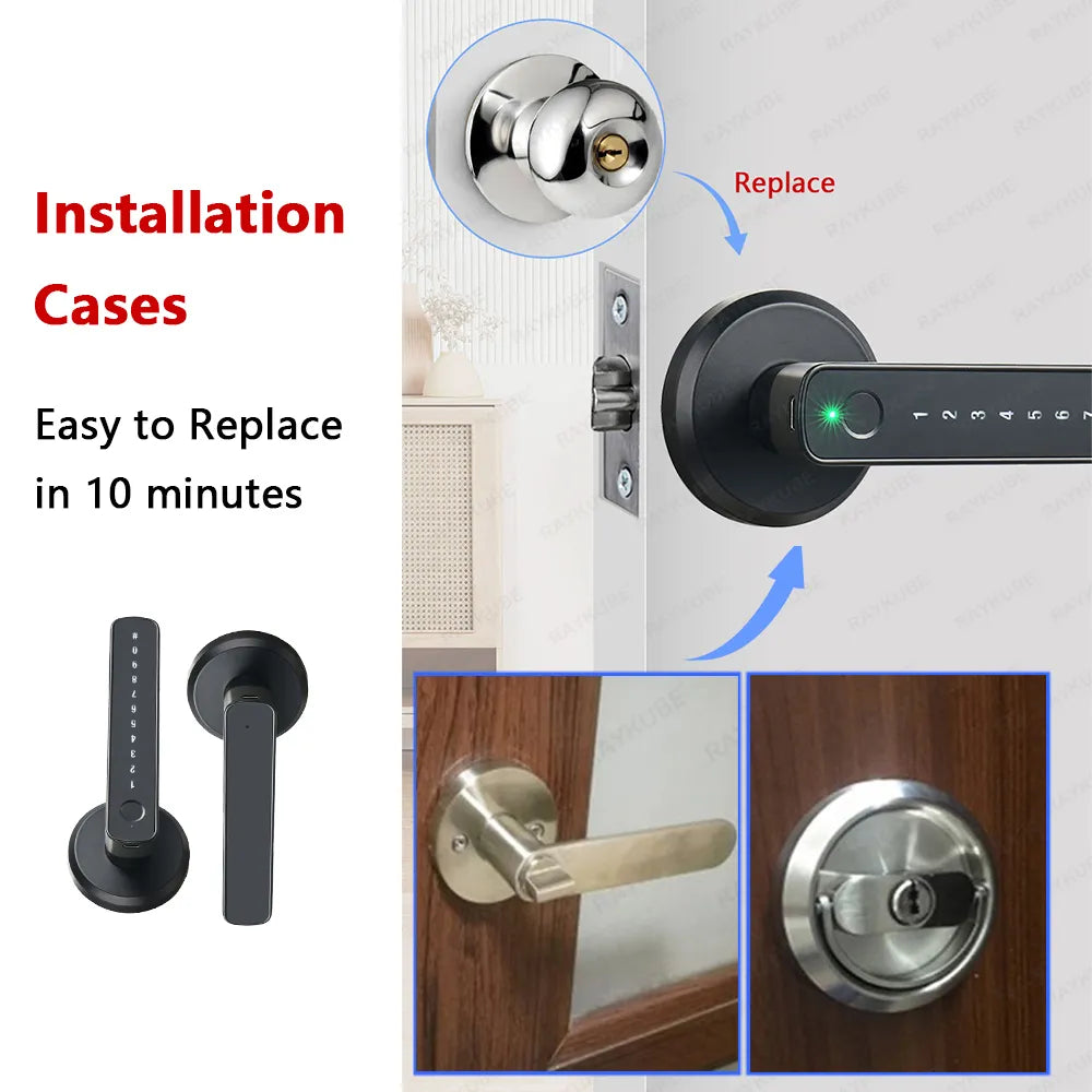 BowLift | 4 in 1 Smart Digital Fingerprint Lock