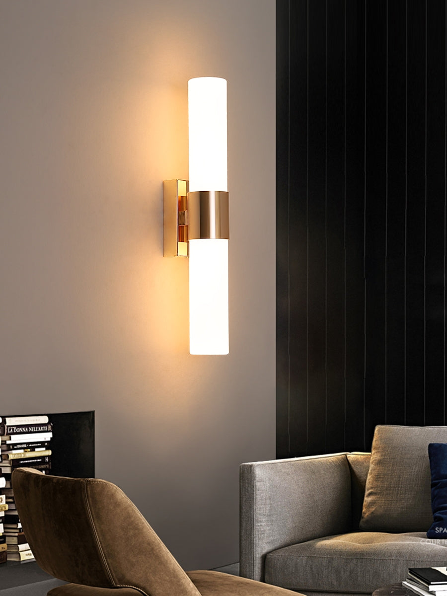 BowLift | EliteLume – Minimalist Gold Wall Lamp with Energy-Efficient LED