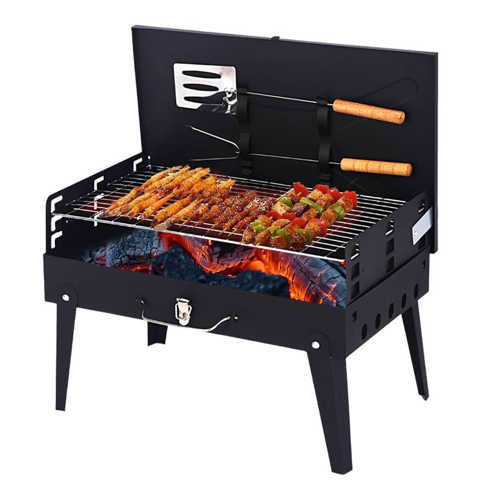 BowLift | Folding Steel Grill for Mobile BBQ & Spontaneous Grilling Fun