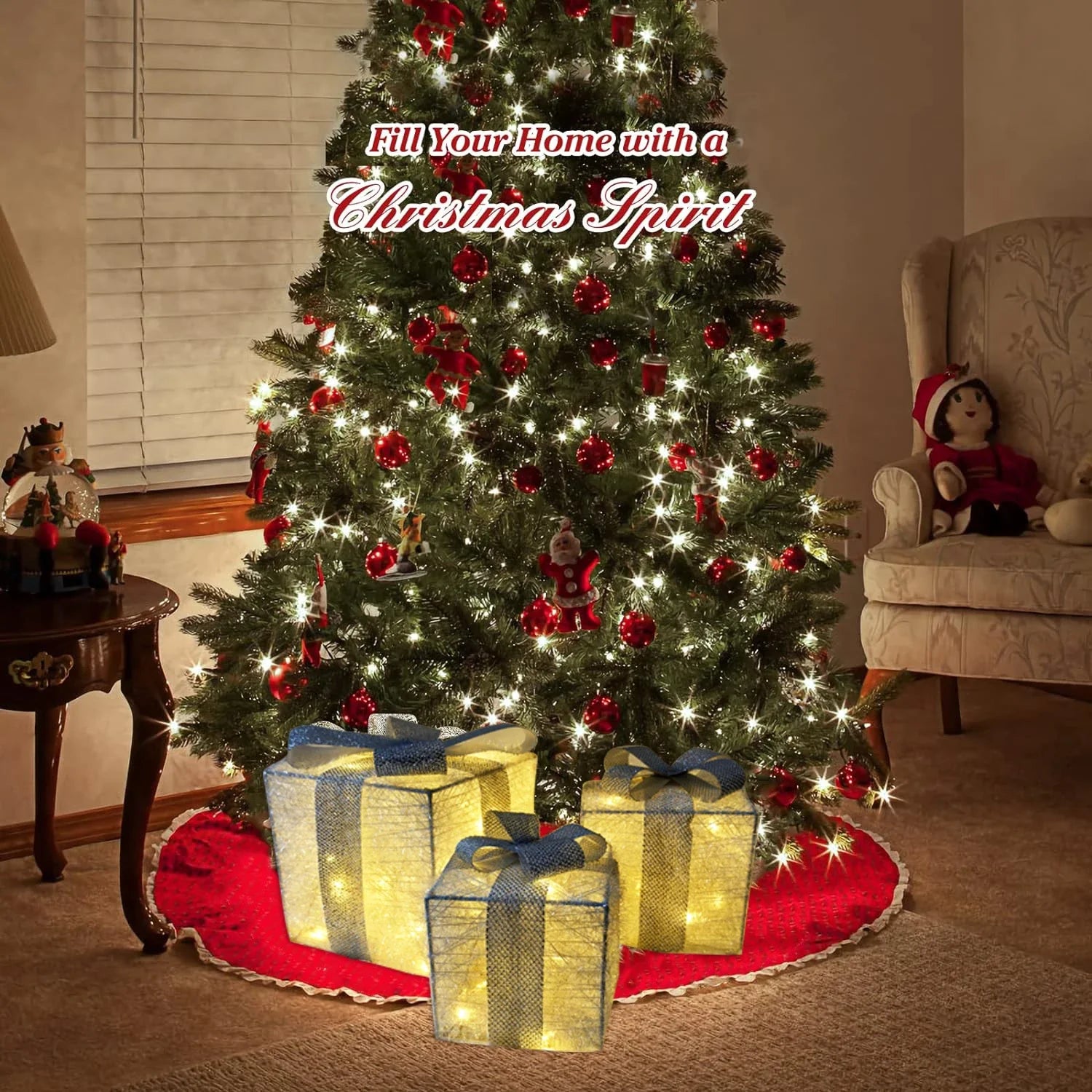 BowLift | HolidayPresents | LED Gift Box Decorations