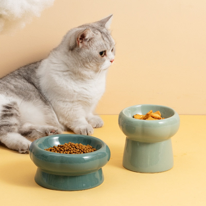 BowLift | Luna Ceramic Elevated Cat Bowls