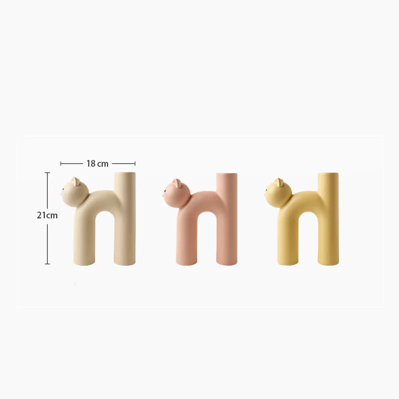 BowLift | Mini Cat Elegant Minimal H-shaped Flower Vase