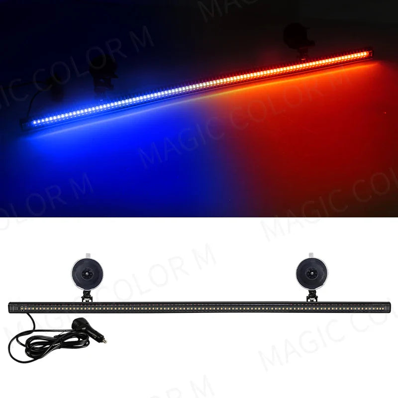 BowLift | 96 LED Strobe Light Bar – Veyra – (Car Emergency Warning)
