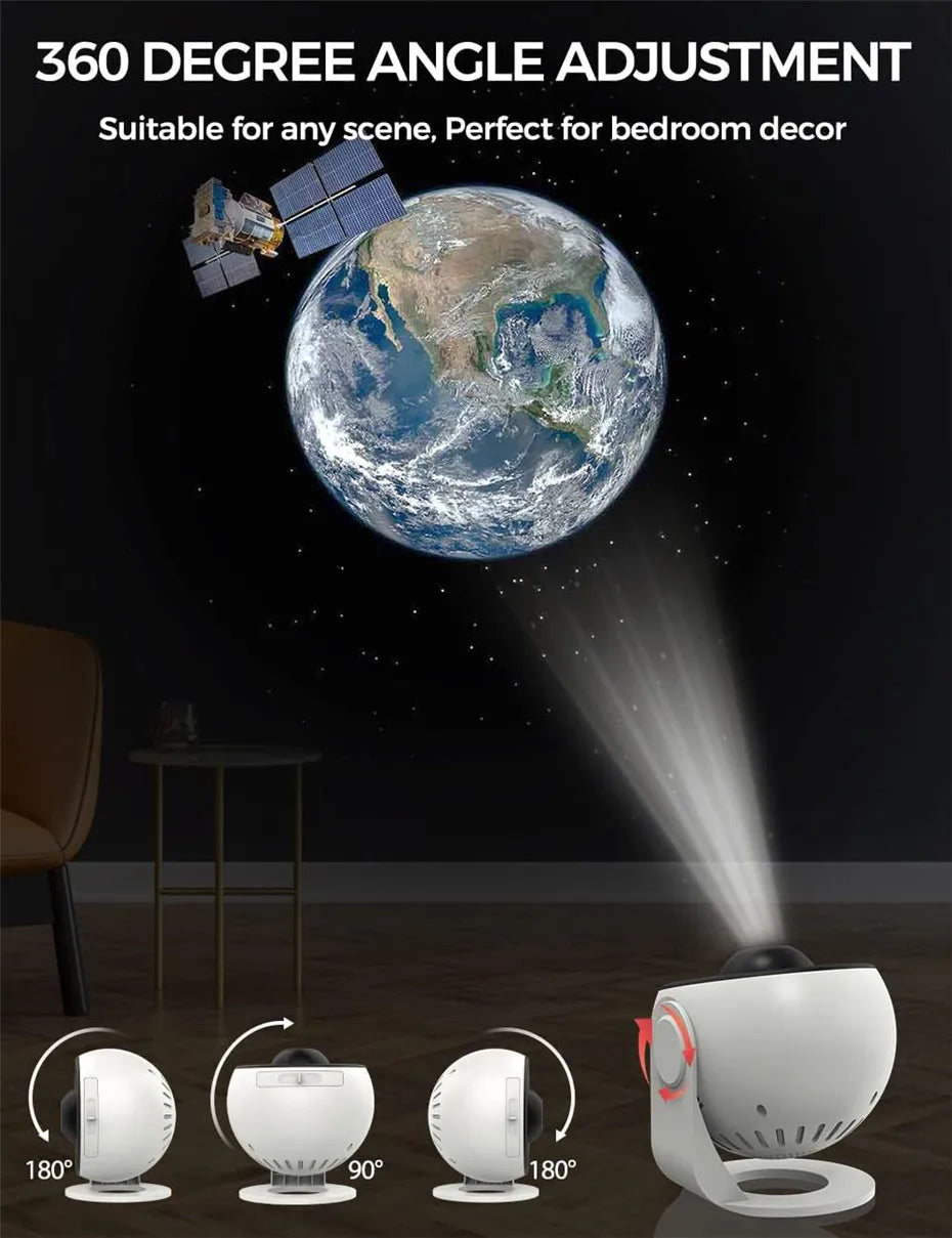 BowLift | 360° Rotate Planetarium Projector Night Lamp