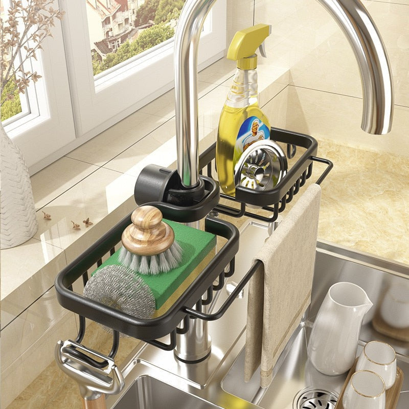 BowLift | Kitchen Organizer Sink Drain Rack