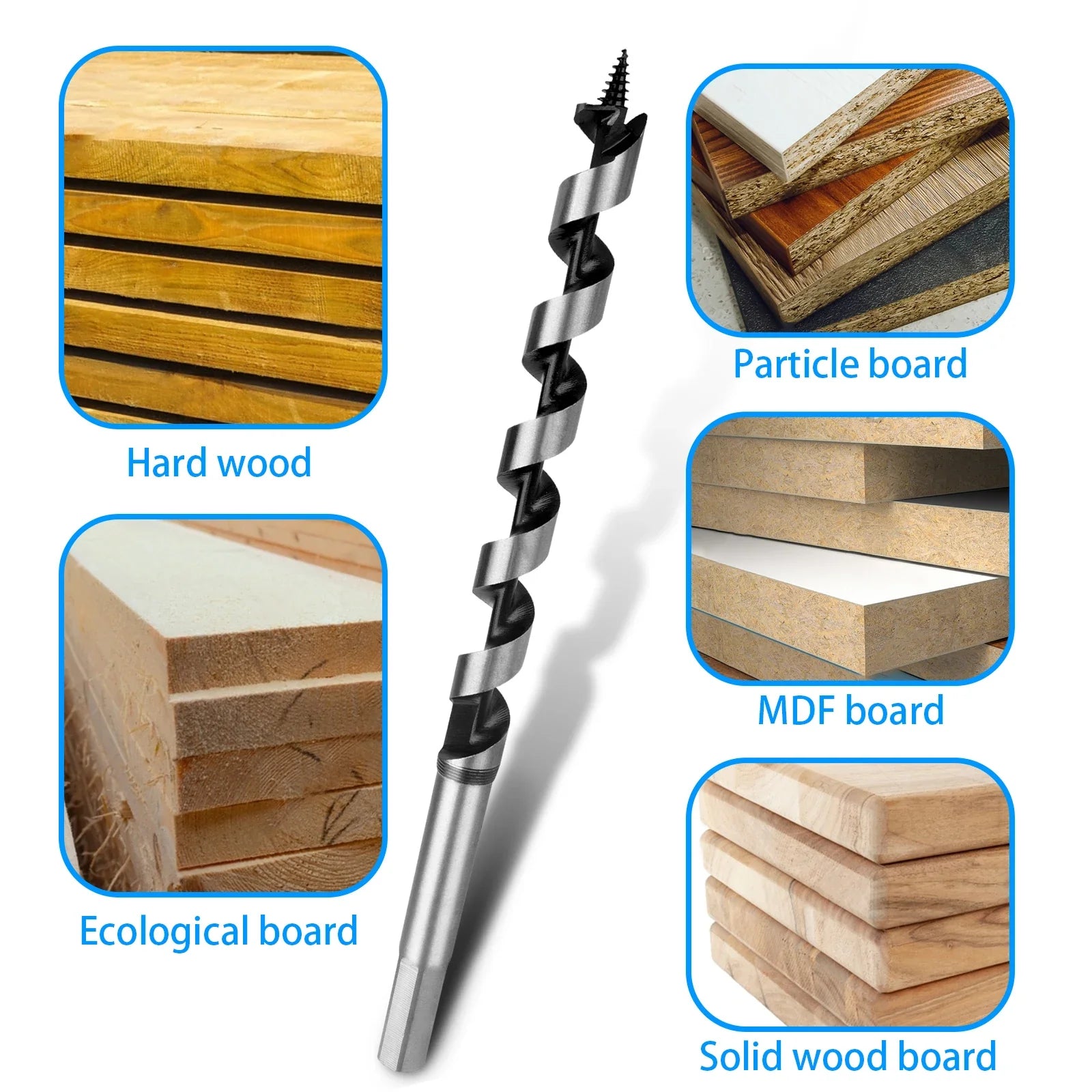 BowLift | Extended Hex Shank Wood Drill Bit