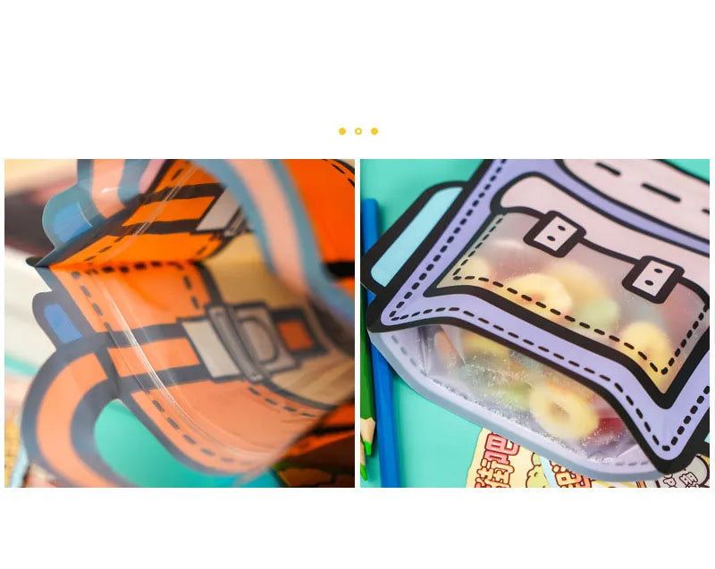 BowLift | 50pcs Creative 2D Cartoon Schoolbag