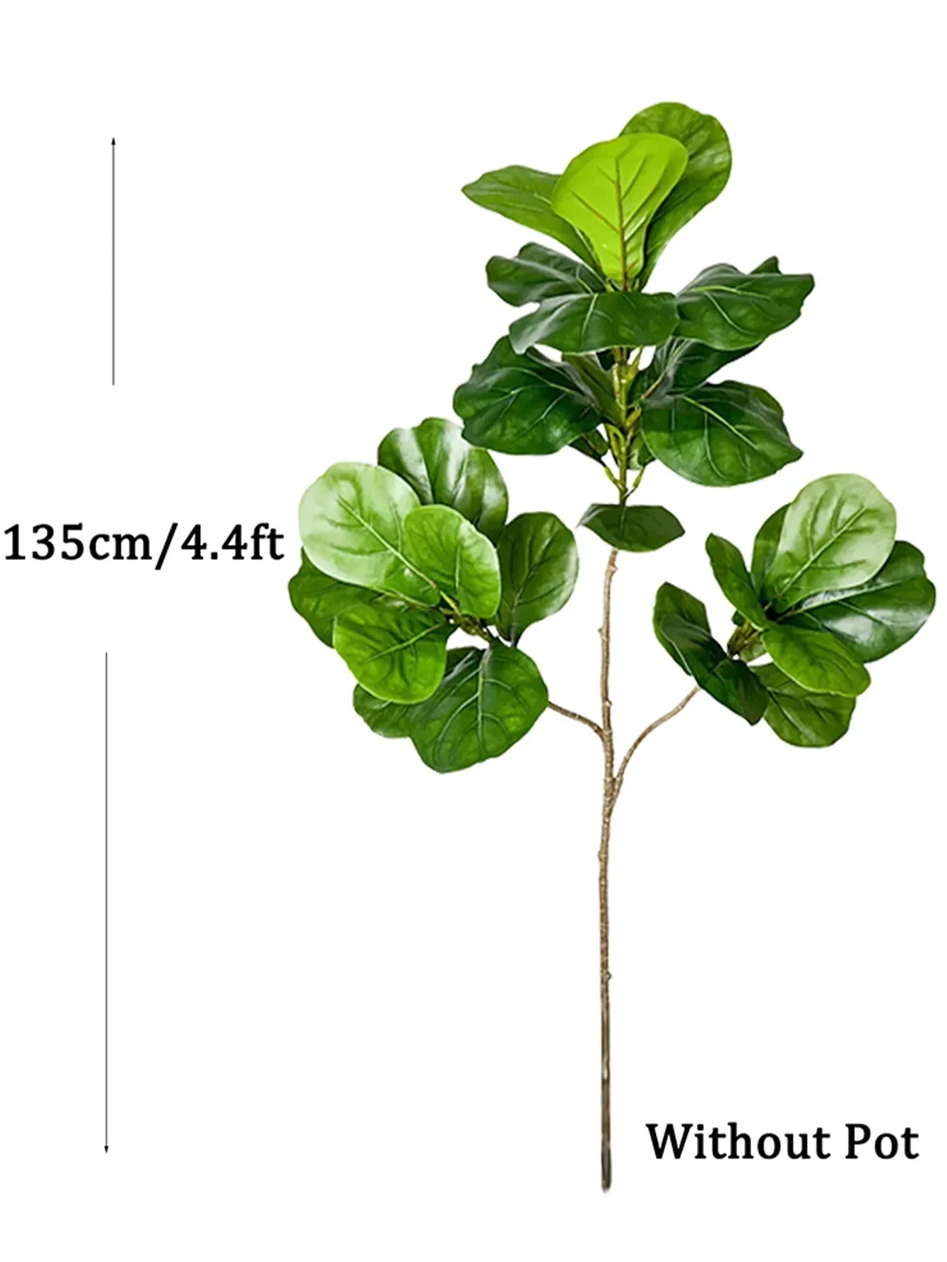 BowLift | Floraviva Artificial Plant Ficus | Realistic Appearance | 70β135 cm | For Indoor & Outdoor