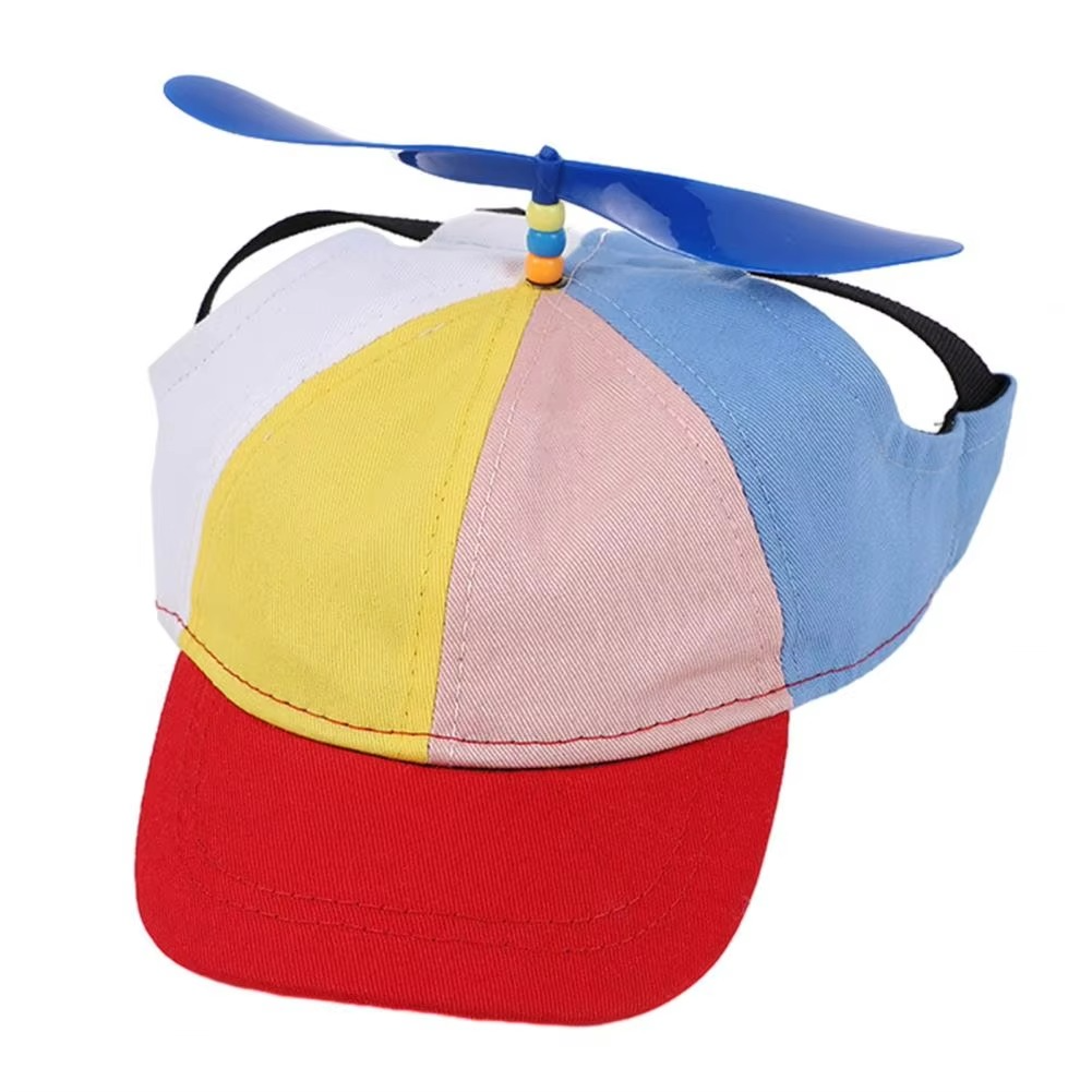 BowLift | Colorful Sunproof Propeller Dog Cap for Summer Fun