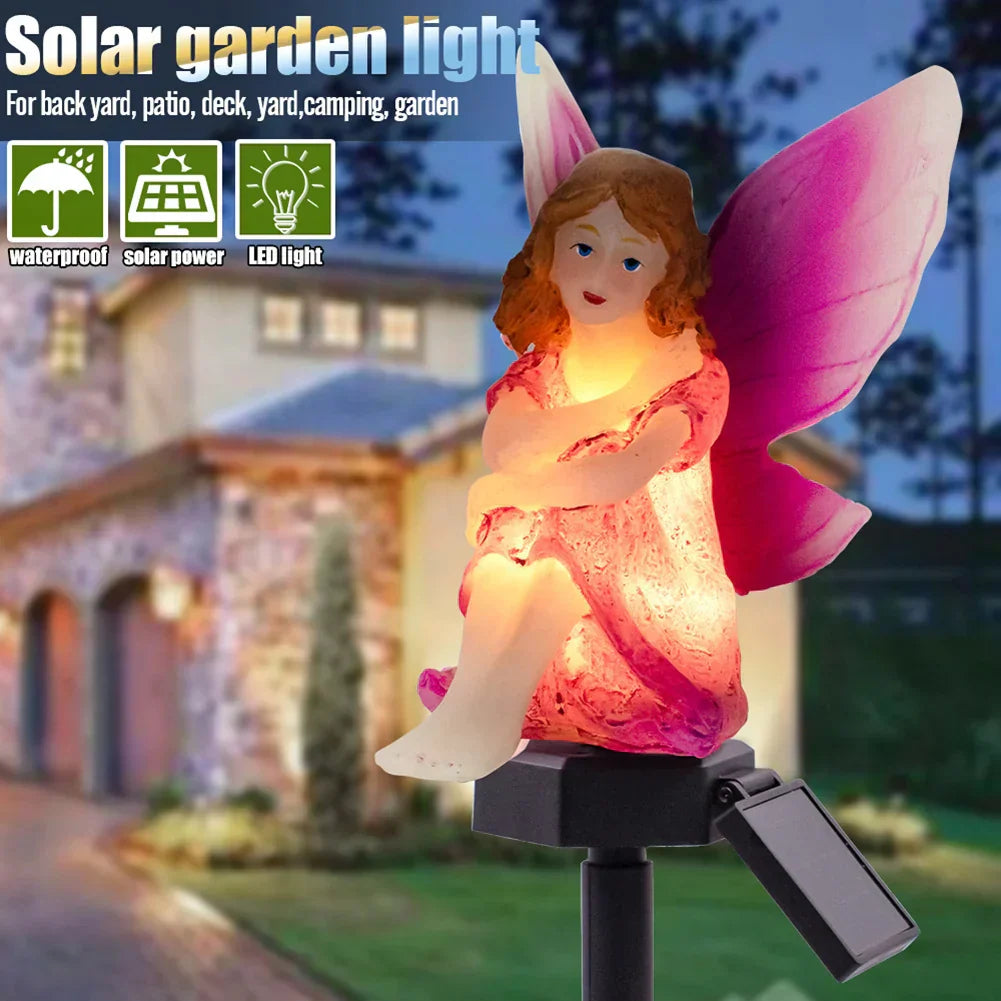 BowLift | GlowSphere Elvaria | Solar Fairy Light | 2-in-1 Decor | For Garden & Balcony