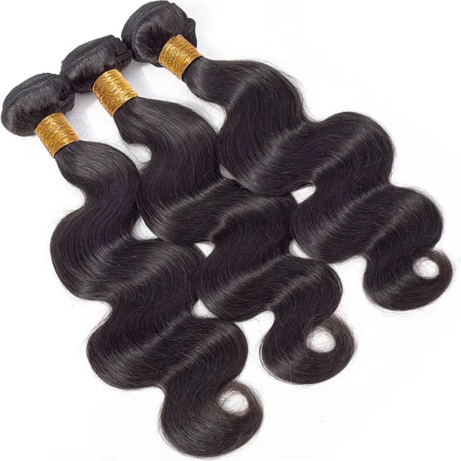 BowLift | Short Peruvian Body Wave Hair Bundles 3/4 Pack Deals, 100% Unprocessed Virgin Human Hair, Loose Body Weave