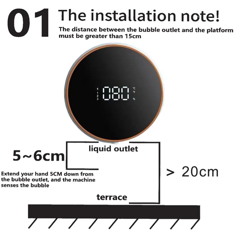 BowLift | PureSense – Stylish Automatic Soap Dispenser with Touchless Technology