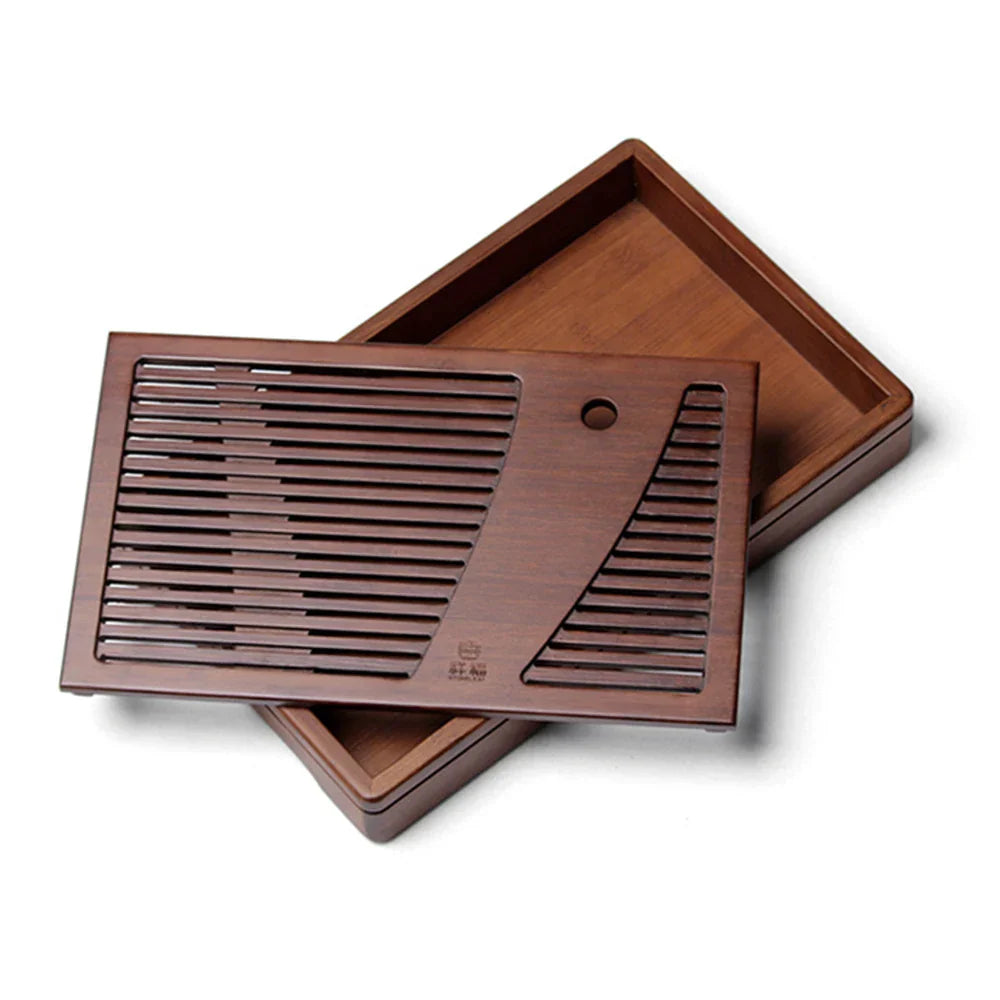 BowLift | Bamboo Solid Wood Tea Ceremony Tray