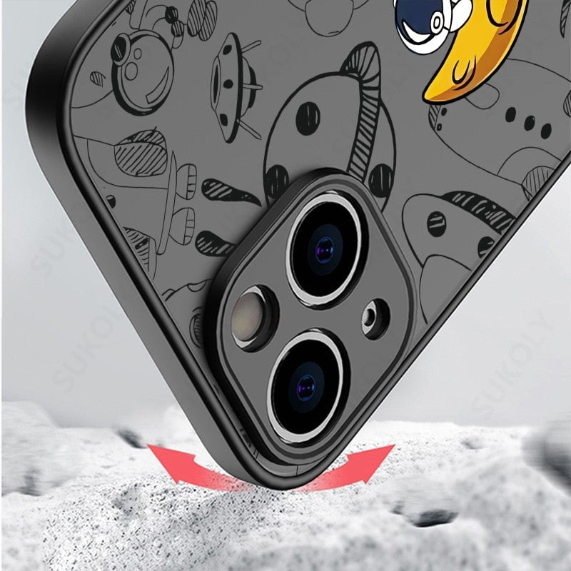BowLift | Space Road Relax Astronaut iPhone Case
