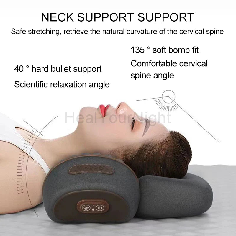 BowLift | Hot Compression Vibrating Massage Pillow